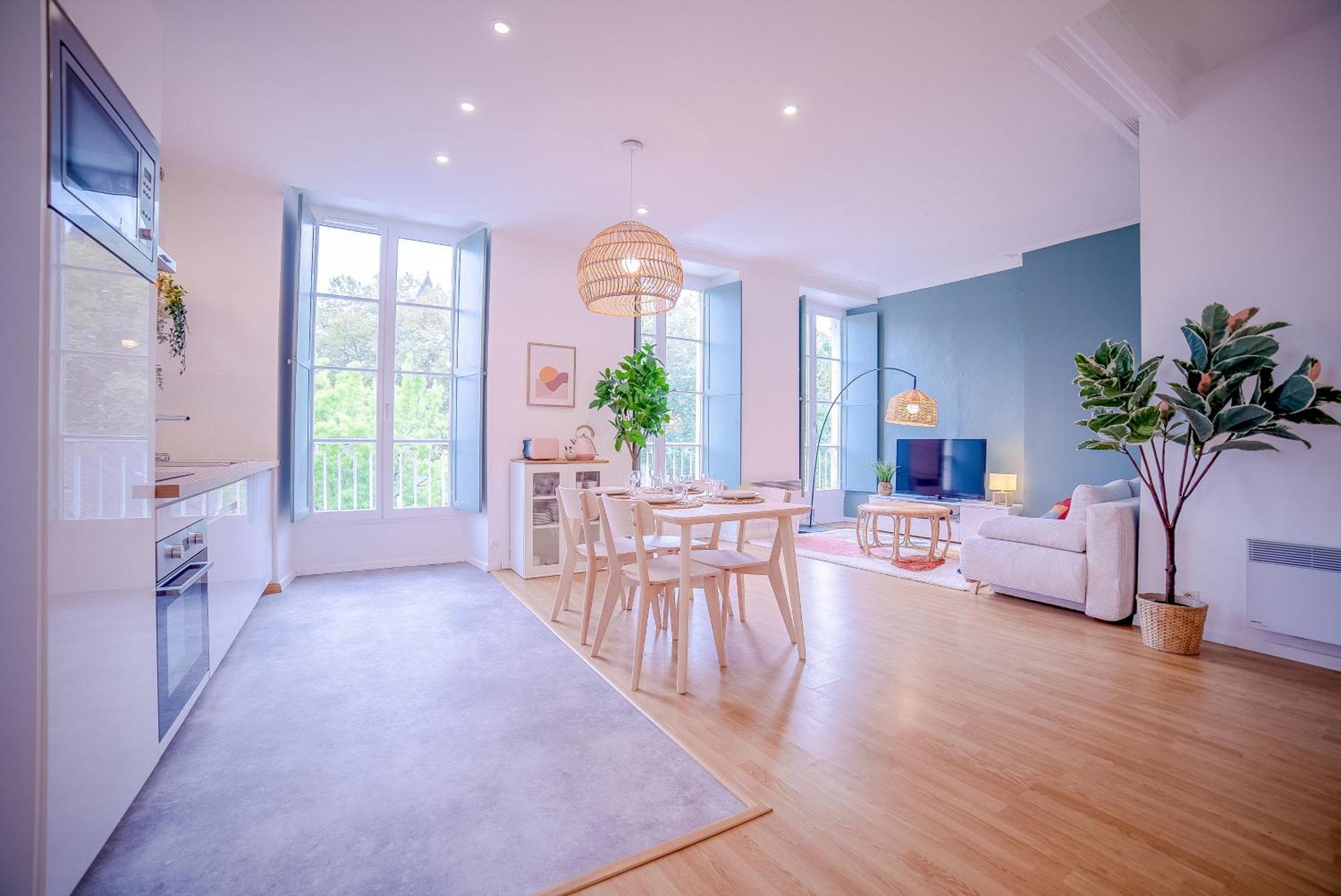 Apartment La Vue Royale - Face Au Chateau - Wifi - 4 Personnes Pau